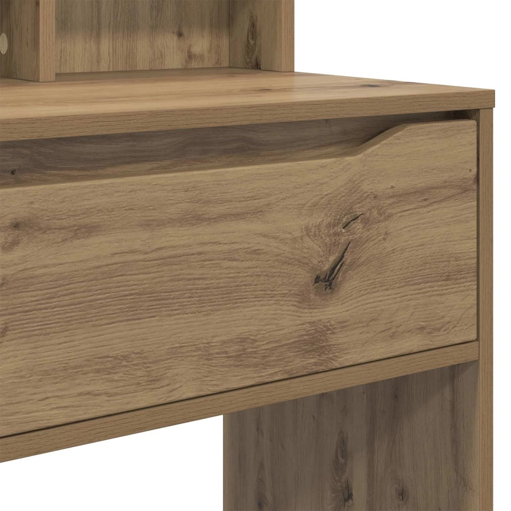 Tavoli da Trucco per Camera da Letto Rovere artigianale 888976