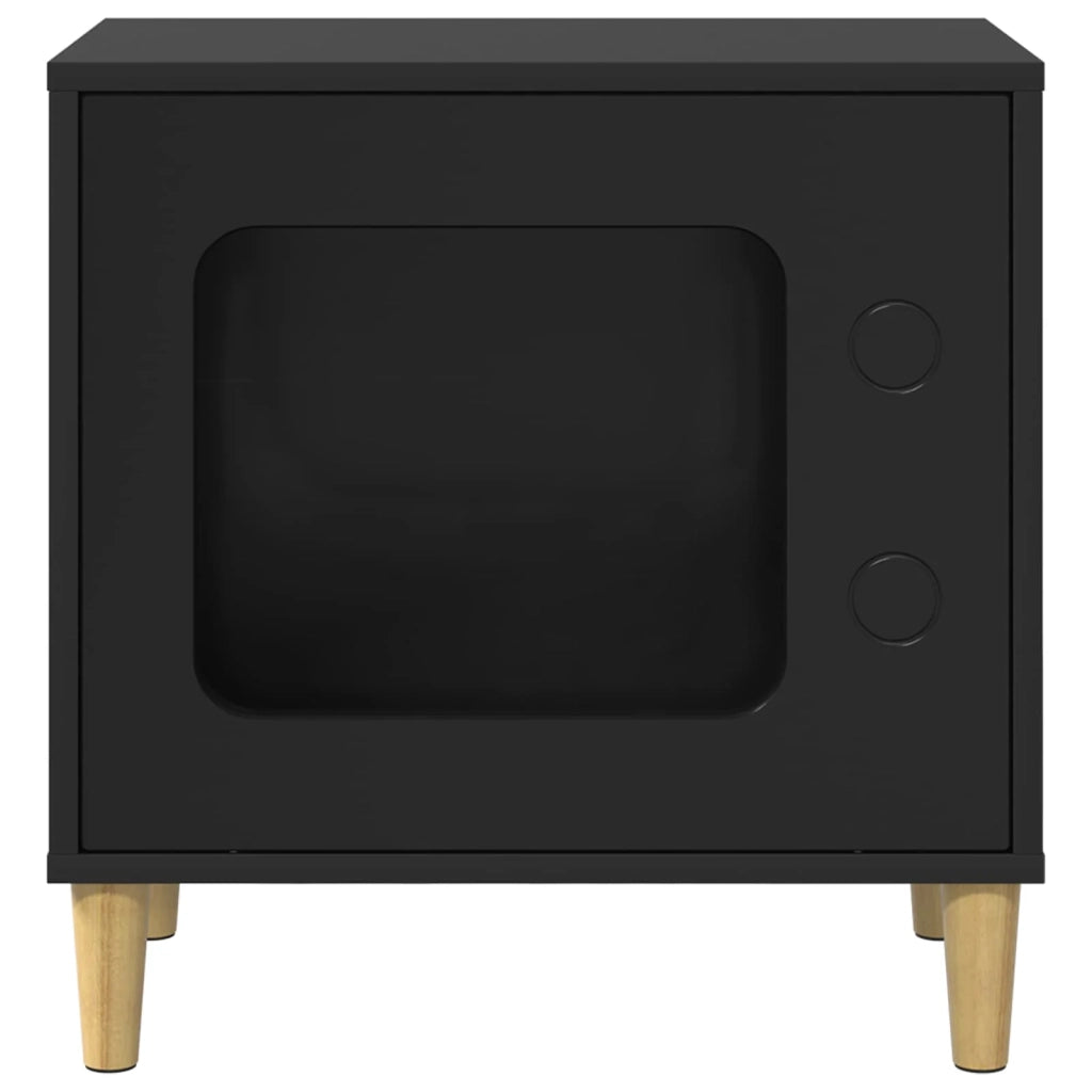 Casa per Gatti Nero 51 x 30 x 52 cm Legno multistrato