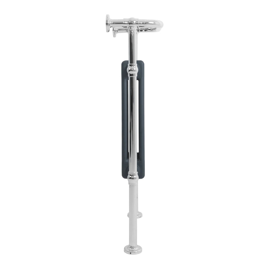 Radiatore Bagno Tradizionale 950x570mm Grigio Cromato Scaldasalviette