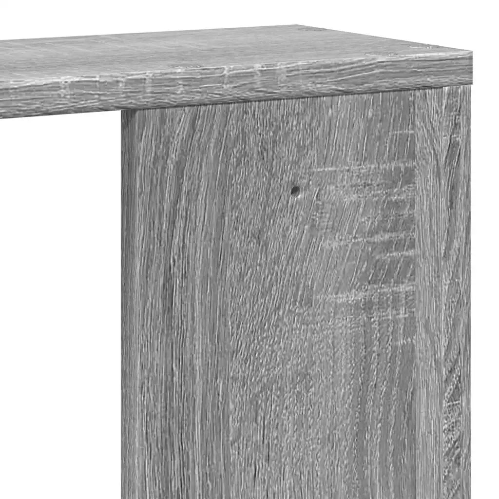 Scaffale a Muro Grigio Sonoma 100x15x70 cm in Truciolato 853196