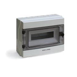 Quadro Elettrico IP65 da Parete 12 Moduli DIN