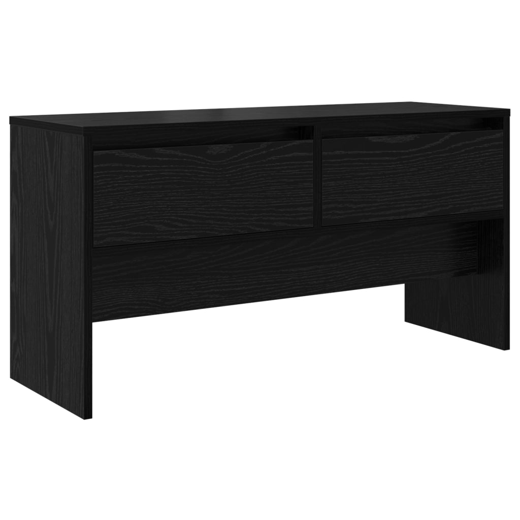 Set di Arredamento per Corridoio 4 Pezzi in Legno Nero Impregnato