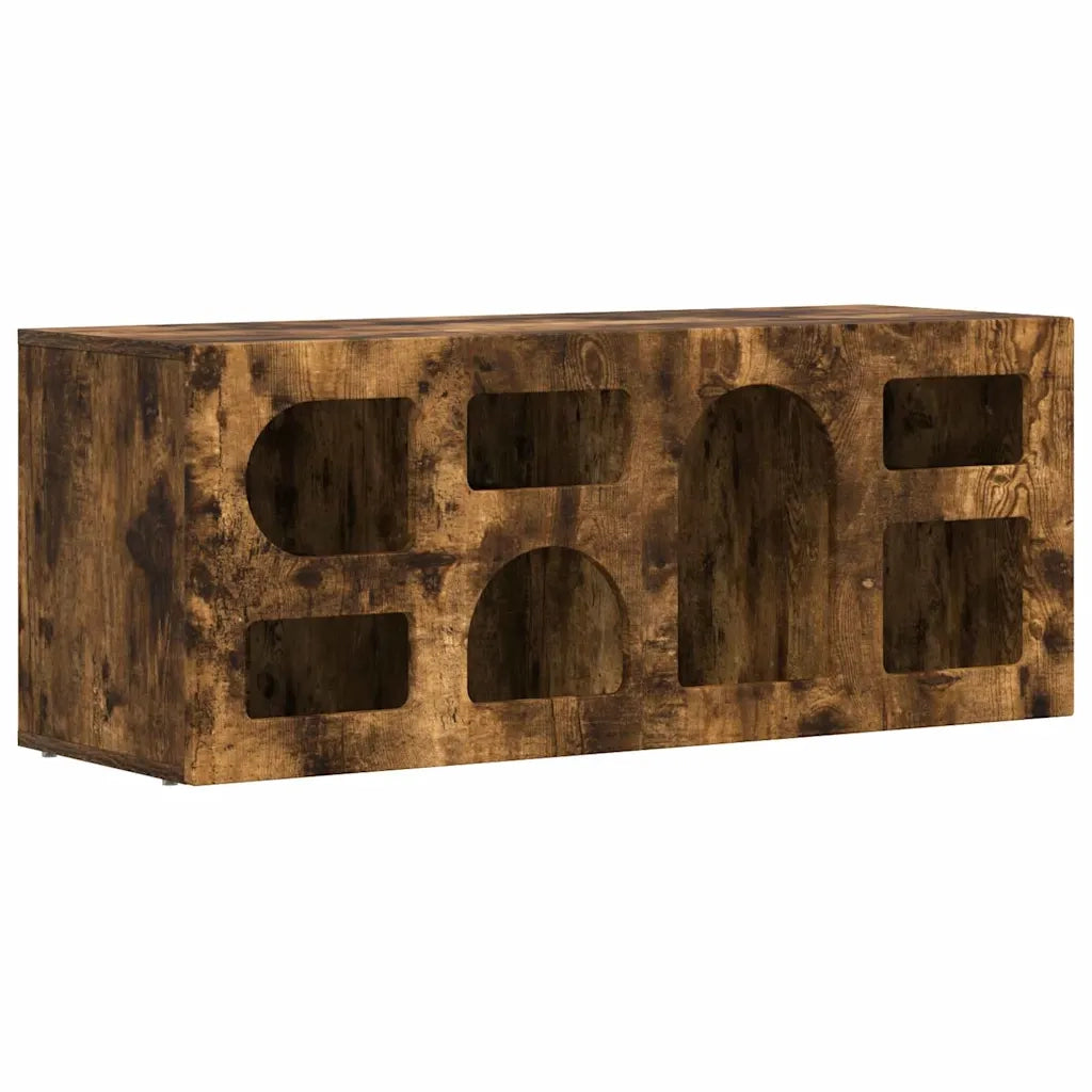 Mobile TV ELST 100 x 35 x 40 cm Rovere fumé 891269