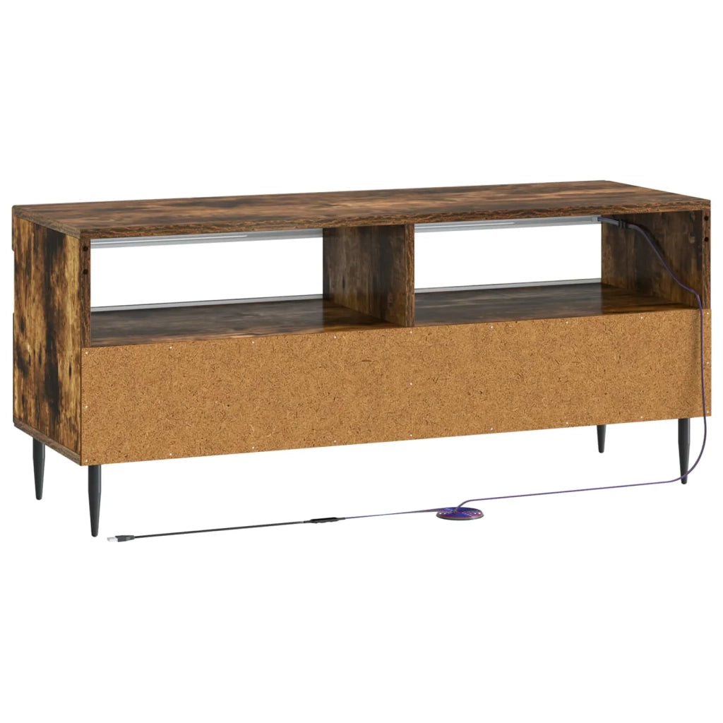 Mobile TV LED Rovere Fumo Legno ingegnerizzato 896990