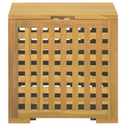 Scatola per Corde 40x40x40 cm in Legno Massello di Teak 338262