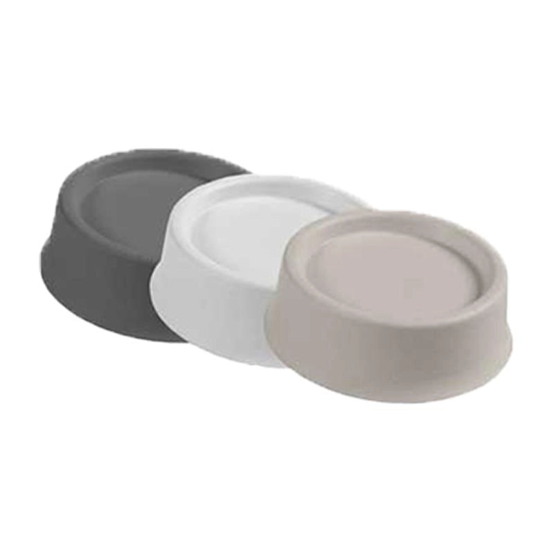 SET 4 PIEDINI ANTIVIBRAZIONI MULTIUSO IN PLASTICA 3 COLORI ASSORTITI 6HX2 CM