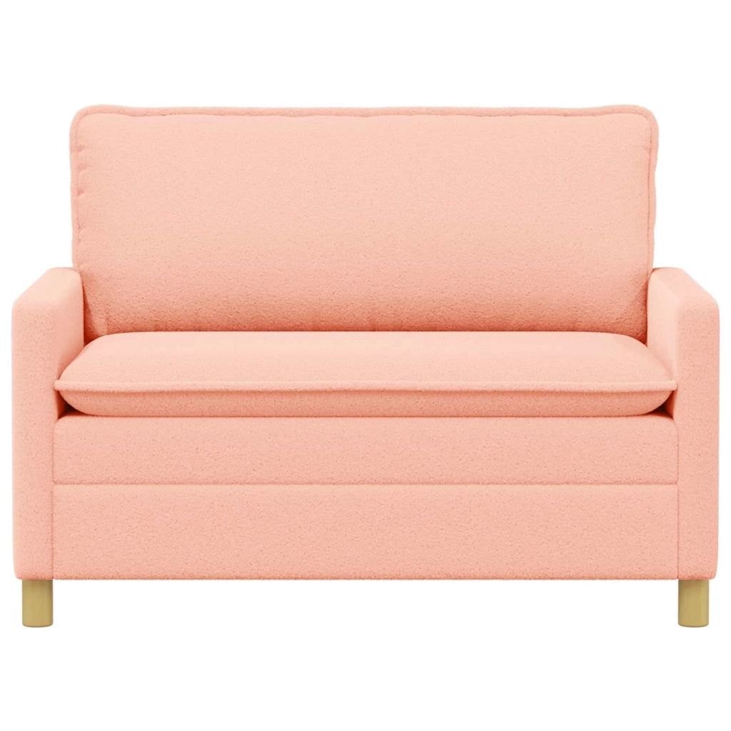 Divano Rosa 126 x 81 x 87,5 cm Tessuto