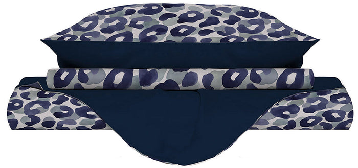 Copripiumino Matrimonale con Federe Stampato in Microfibra Wild