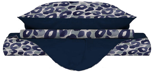 Copripiumino 1 Piazza e Mezzo con Federe Stampato in Microfibra Wild
