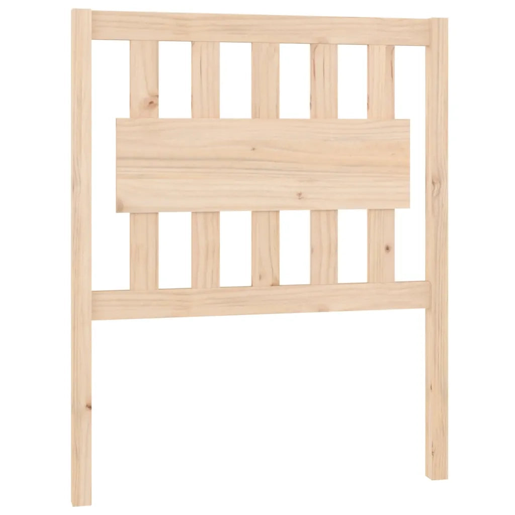 Testiera per Letto-Testata-Testiera Decorativa 80,5x4x100 cm in Legno Massello di Pino
