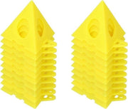 Kit di supporti per pennello per canvas e porta - 20 pezzi - Ideale per progetti artistici - Translucido