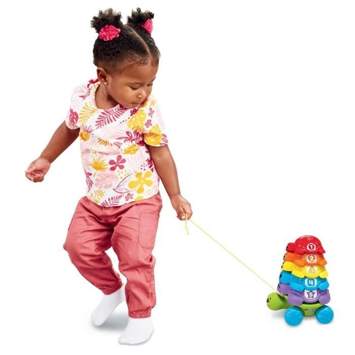 VTECH-FAMILY EMPILO TARTARUGA (PLASTICA RIUTILIZZATA)