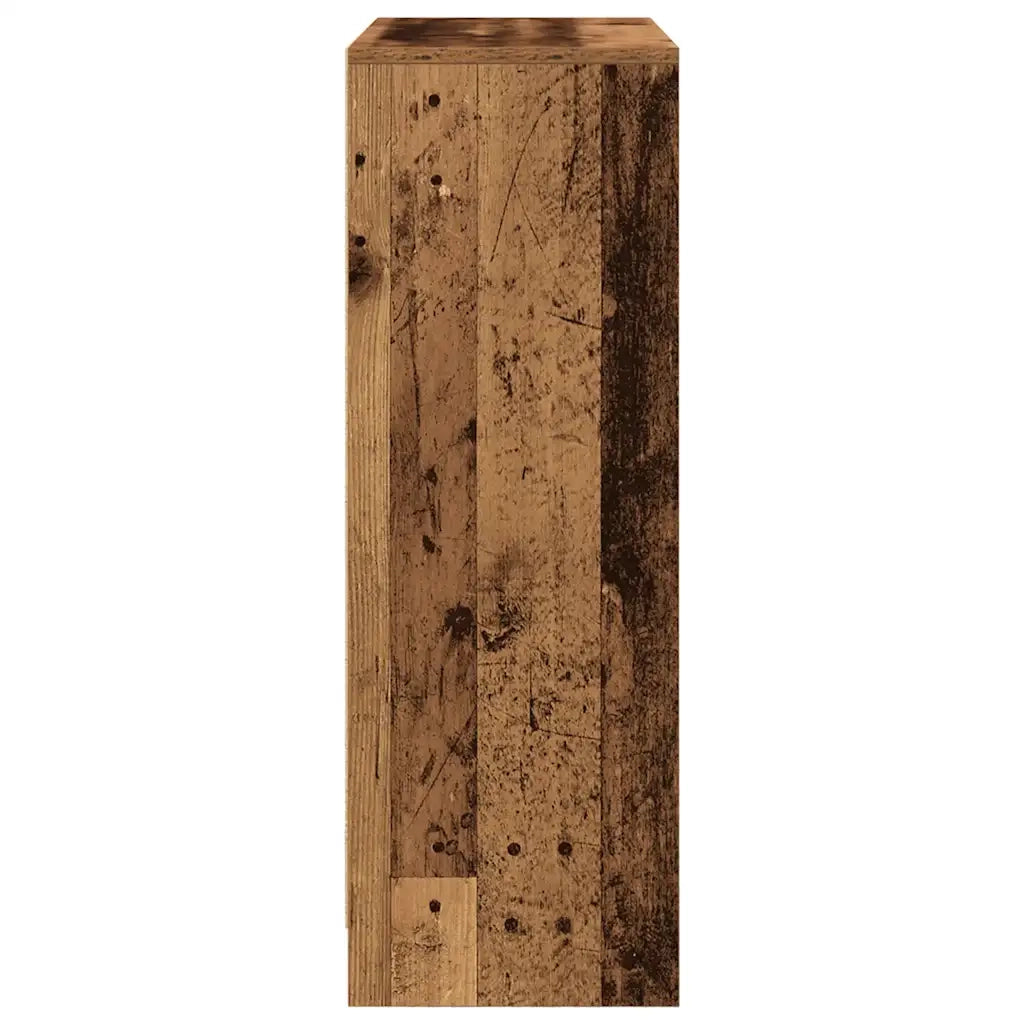 Credenza con Cassetti e Ante Legno Antico 73x31x90 cm 861857