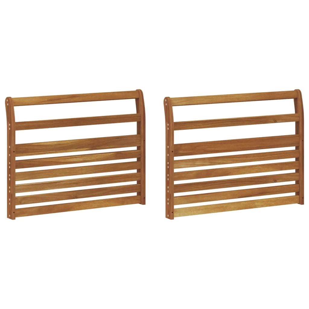 Bracciolo 2 pz Naturale 78,5 x 8 x 60 cm 900589