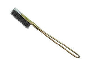 SPAZZOLA IN ACCIAIO SLIM- - lunghezza totale mm.220 - 12 pezzi SIT