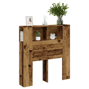 vidaXL Testiera con Contenitore Legno 100x18,5x102,5 cm in Multistrato