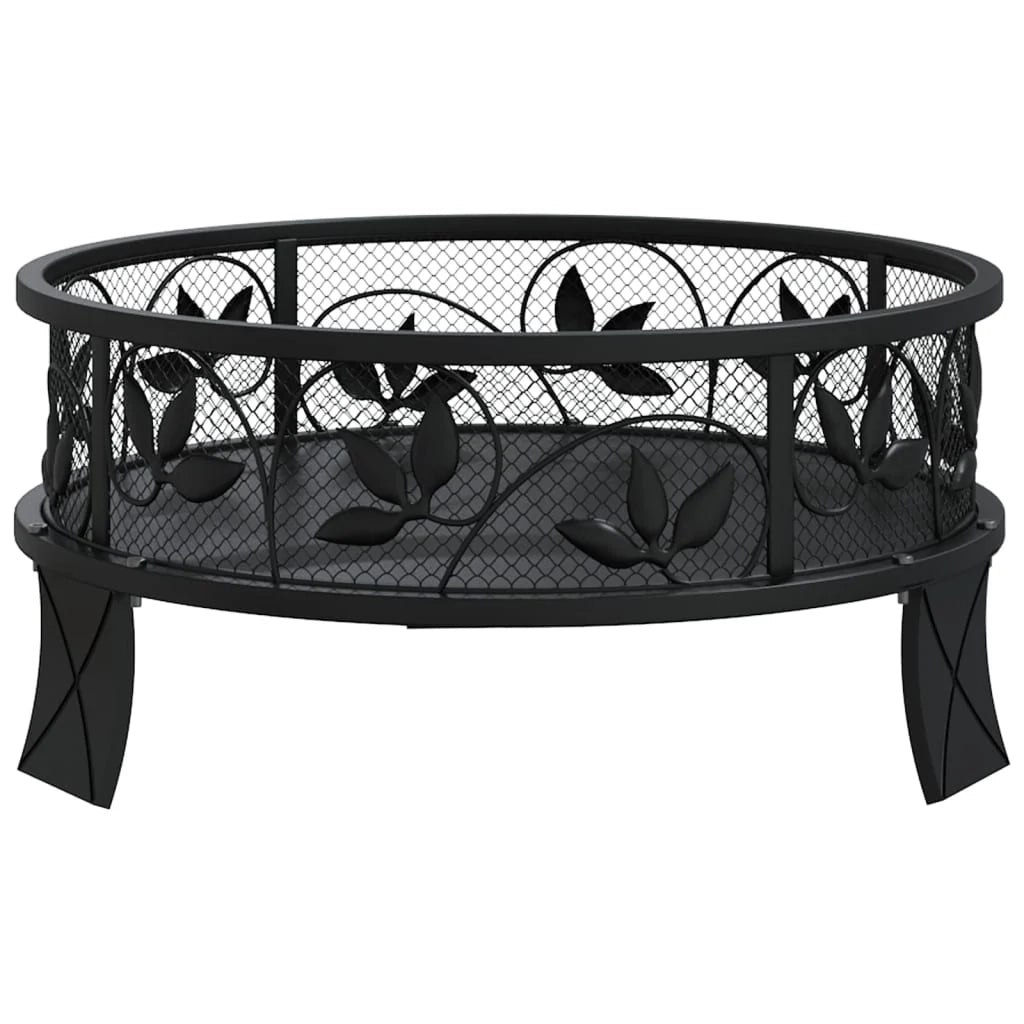 Braciere con attizzatoio 50 cm XXL acciaio 02_0005923