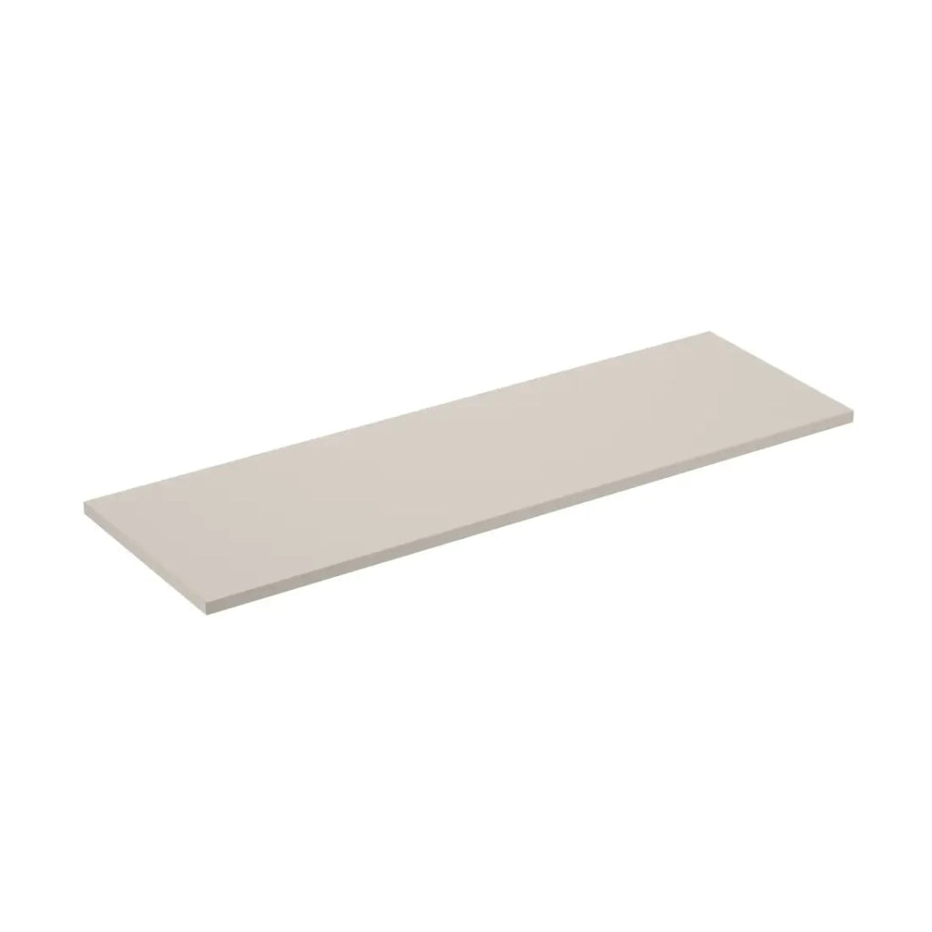 Plan vasque BRAZZA – 140 cm – Colore marrone congo – MDF & PVC – Da appoggiare