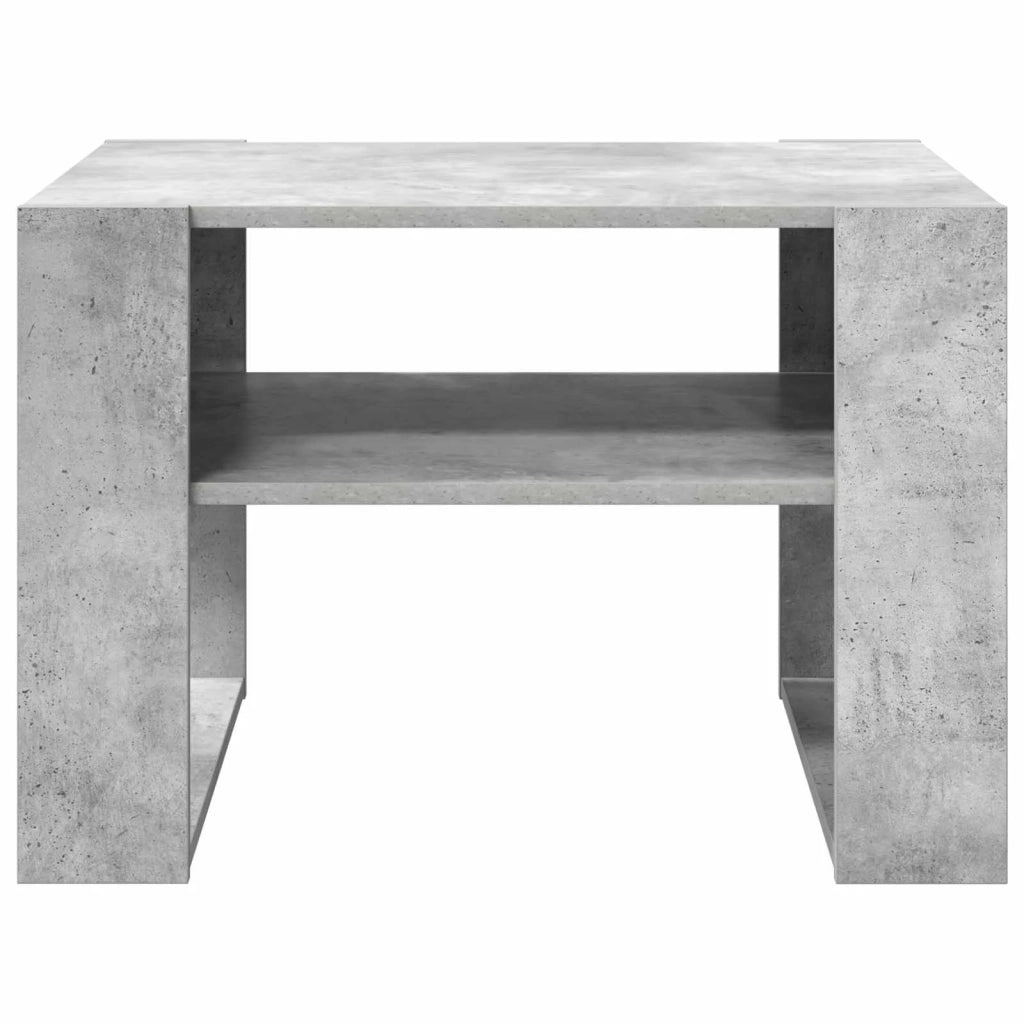 Tavolino da salotto Grigio cemento 66 x 53 x 45 cm 8000103