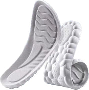 Inlegzoli unisex, inlegzoli comodi, zoli antiscivolo con schiuma di espansione, respiranti e con assorbimento shock superiore. Grigio - 44.5