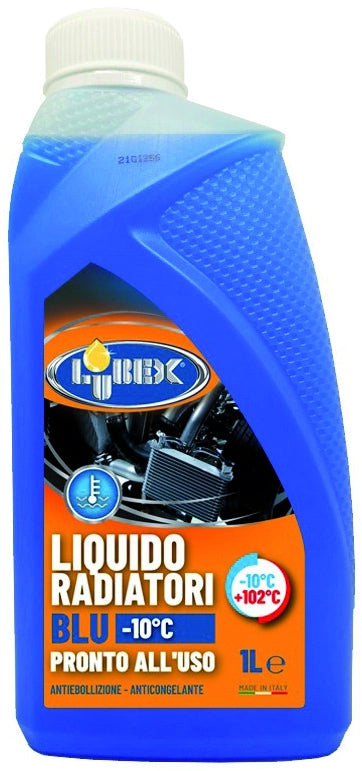 Lubex PROTETTIVO RADIATORE BLU lt. 1 (da -10  °C a +102  °C) 12.00 pz