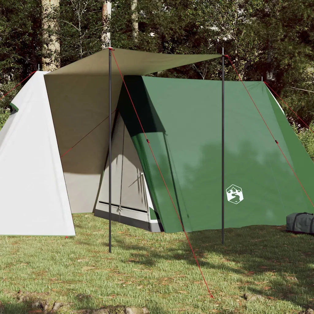 Tenda da campeggio | Tenda da campo per 3 Persone Verde Impermeabile