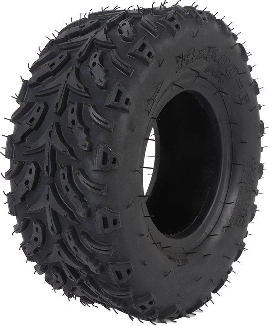 Pneumatico Band 14x5.00-6 - Alta Qualità in Gomma - ATV/Quad - Off Road - Go Kart - Mini Bike - Trazione Duratura e Stabilità - Pneumatico Off Road