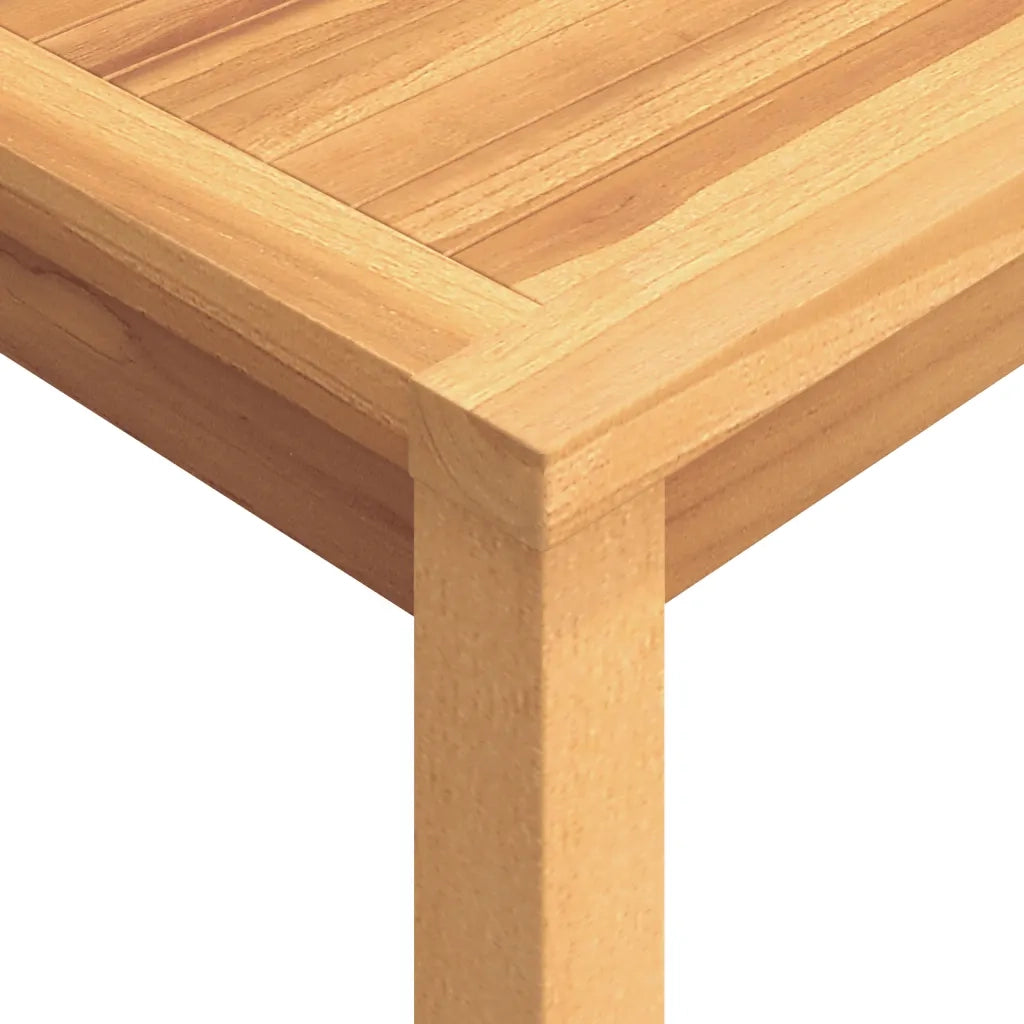 Set da Pranzo da Giardino 7 pz in Legno Massello di Teak 3157930