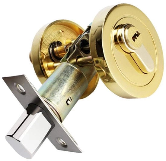 Maniglia di sicurezza per porte - Cilindri - Slot di notte - Chiave - Duraturo - Adatto per spessore di porta 35-45 mm - Maniglia di sicurezza per porta