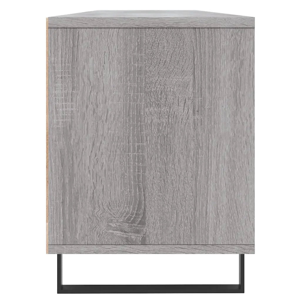 Mobile Porta TV-Mobile per TV-Credenza TV Grigio Sonoma 150x30x44,5 cm Legno Multistrato 970788