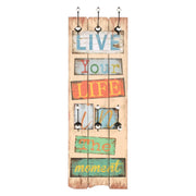 Appendiabiti da Parete con 6 Ganci LIVE LIFE 120x40 cm 245849