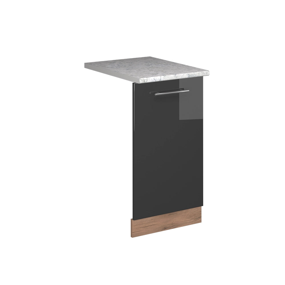Vicco Pannello frontale della lavastoviglie Antracite lucido 45 cm , PL Marmo