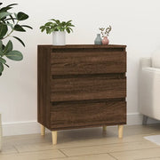 Credenza-Buffet-Armadio da cucina Rovere Marrone 60x35x70 cm in Legno Multistrato 143533