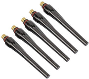 Accessori di saldatura - Coperture di fine 5 pezzi - Modello 57Y02/57Y03/57Y04 - Resistente allo shock - Nero - Accessori di saldatura - Materiale: rame/ plastico - Codice WP-17/18/26