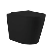WC a pavimento nero opaco YJ-3380MB senza brida 36x56x40