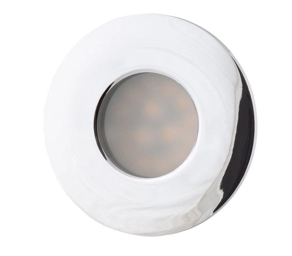 Faretto incasso bagno tondo cromo GU5.3 IP65 Maxlight