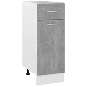 Armadio Inferiore Cassetto Grigio Cemento 30x46x81,5Multistratocod mxl 94732
