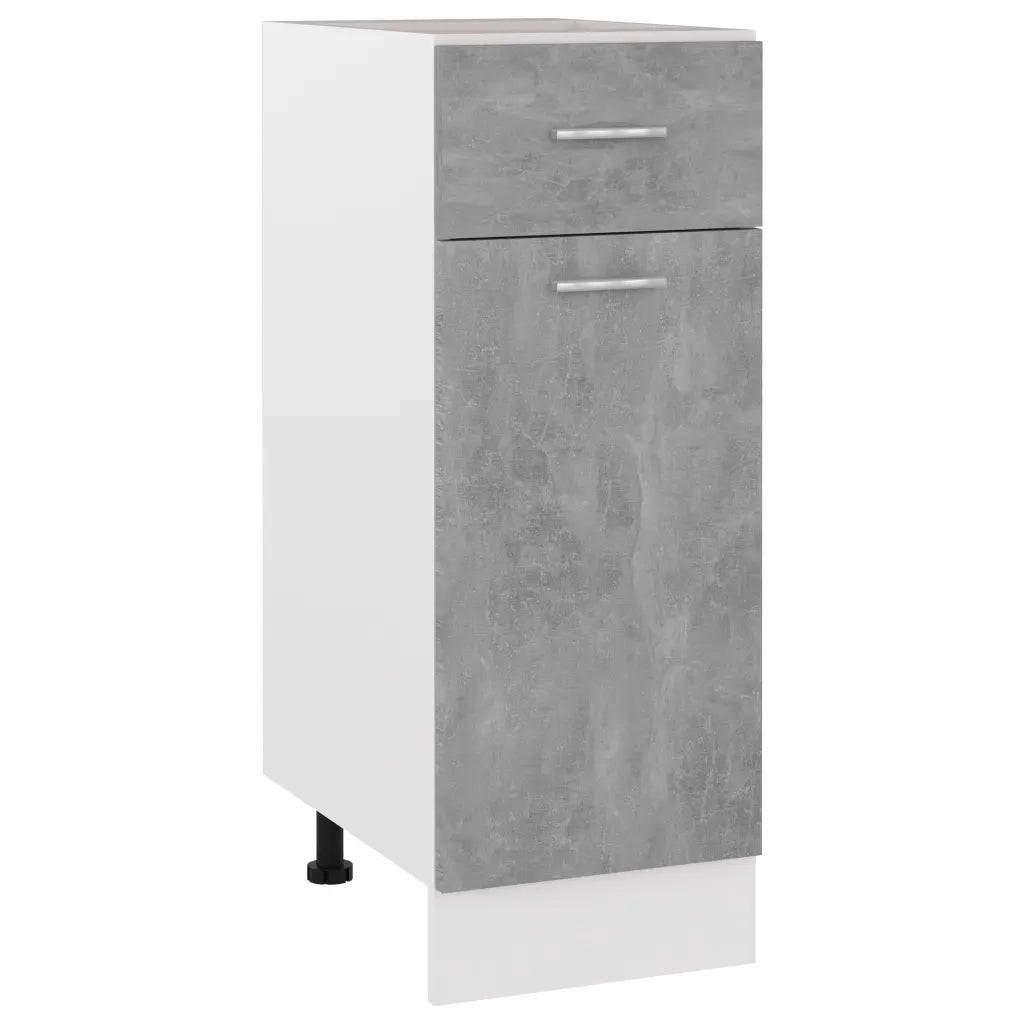 Armadio Inferiore Cassetto Grigio Cemento 30x46x81,5Multistratocod mxl 94732