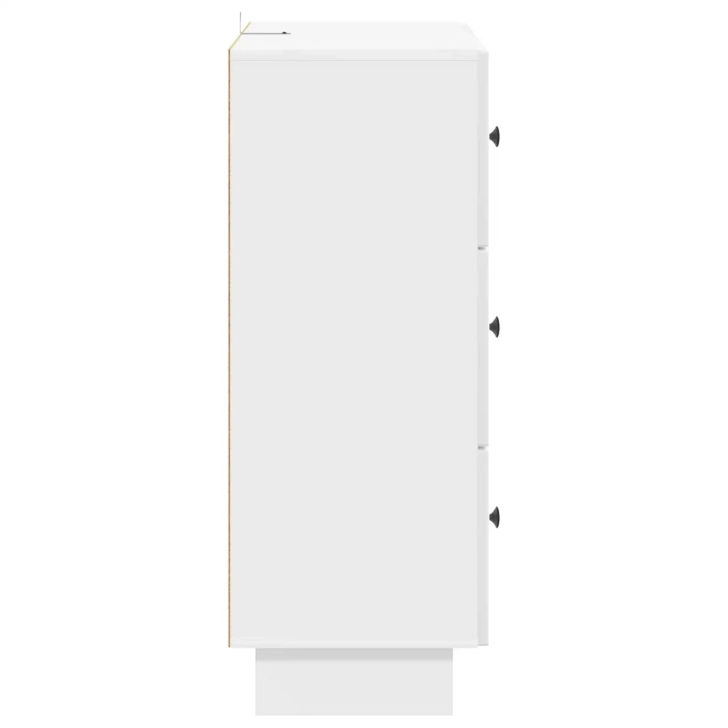 Mobile con Cassetti Bianco Lucido 66 x 34,5 x 90 cm