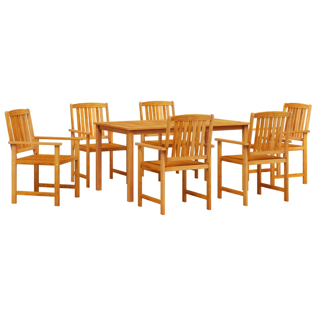 Set da pranzo da giardino 5 pezzi - Legno massello di acacia