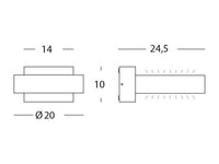 Applique da Esterno a LED 16W Tonda Sovil Plaza Bianco