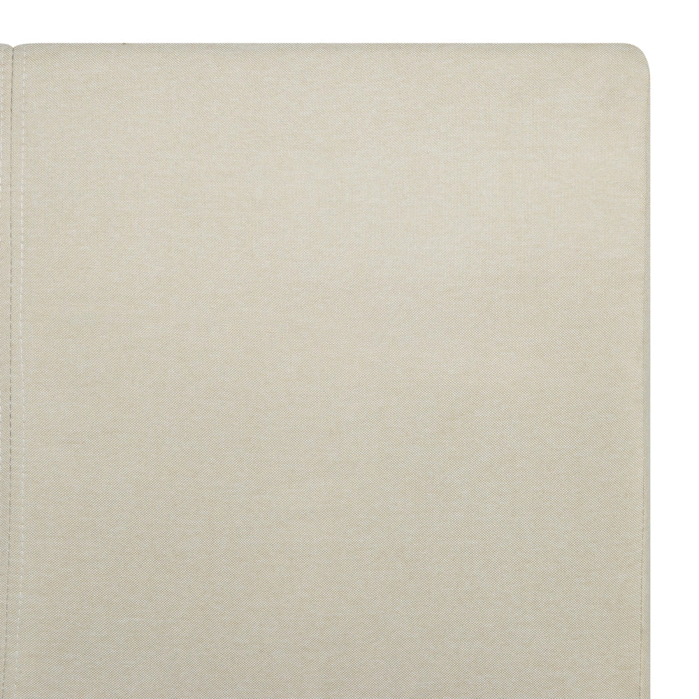 Struttura del letto Beige King Size 5 piedi Sollevare contenitore con testiera