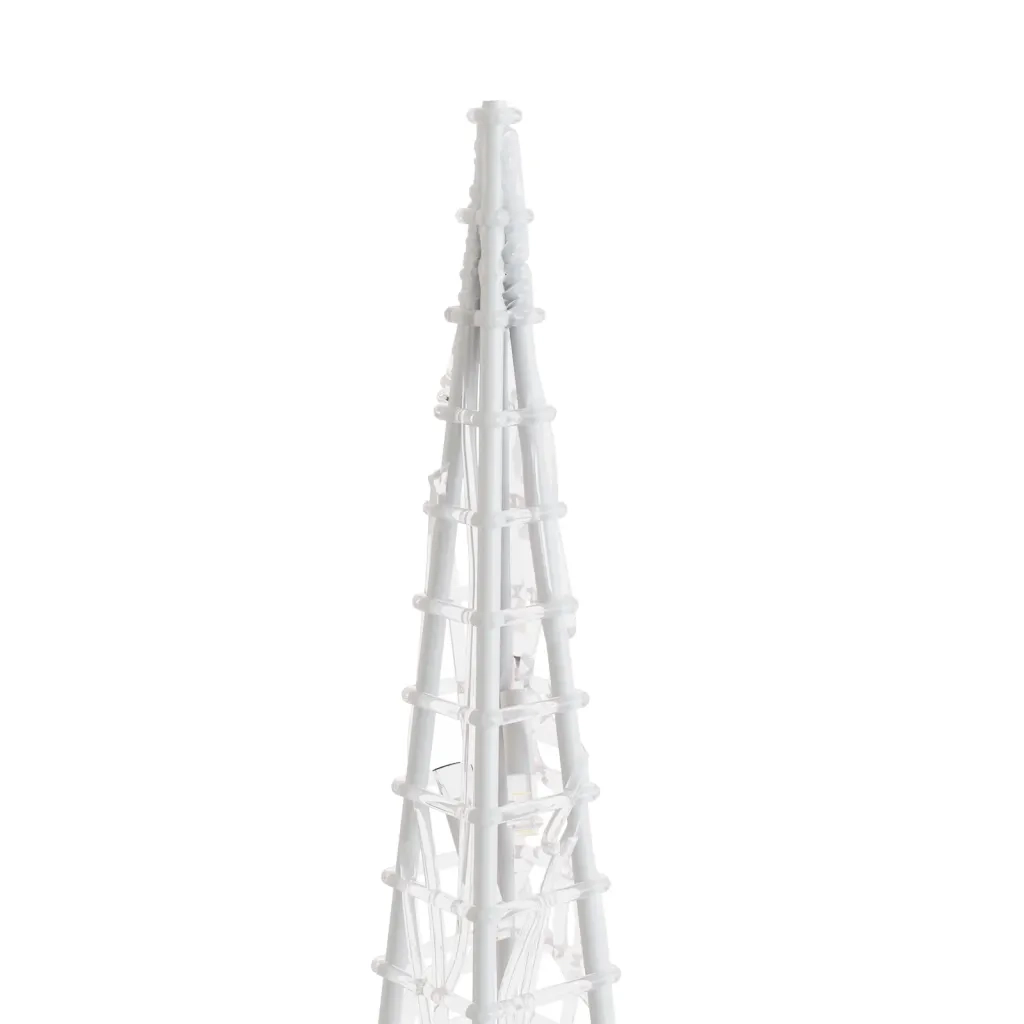 Cono di Luce LED Acrilico Decorativo Bianco Freddo 90 cm CFW8434186