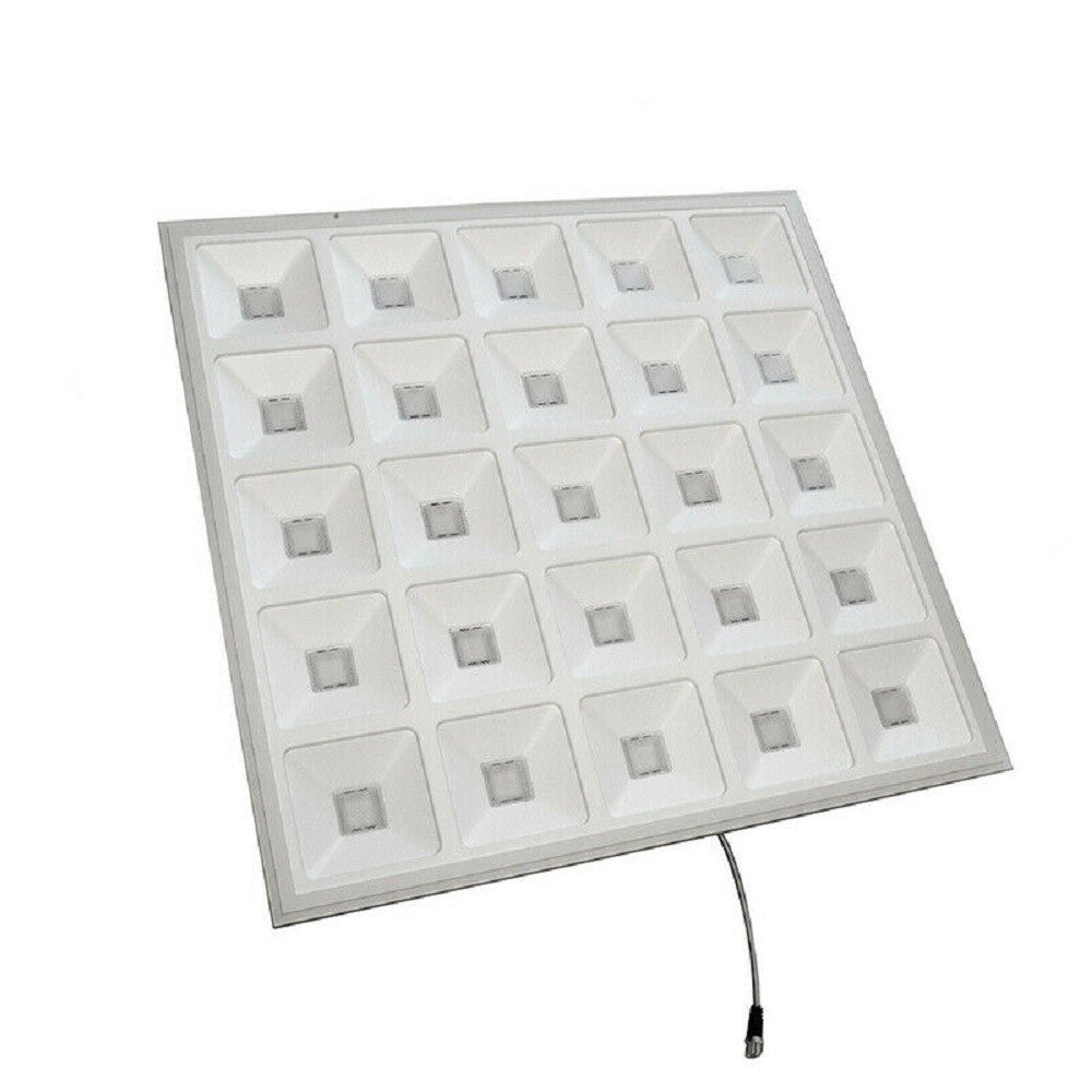 Trade Shop - Pannello Incasso Griglia Led 55 W Plafoniera Slim Luce Fredda Naturale P595-q -