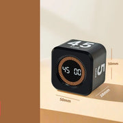 Cubo orario, gadget raffinato, con timer visivo basato sulla forza di gravità, contatore a scorrimento 5/10/25/45 minuti, prodotto elettrico ricaricabile adatto per ufficio, aula, cucina, palestra, yoga, università e scuola.