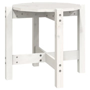 Tavolino da salotto | Tavolino da caff¨¨ | Tavolino da Soggiorno Bianco ? 52,5x45 cm Legno Massello di Pino