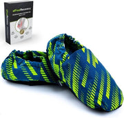 Sloffen Riscaldanti per Piedi Freddi - Calzini Riscaldanti con Magnetron e Profumo Lavanda e Copertura Lavabile (L/XL)