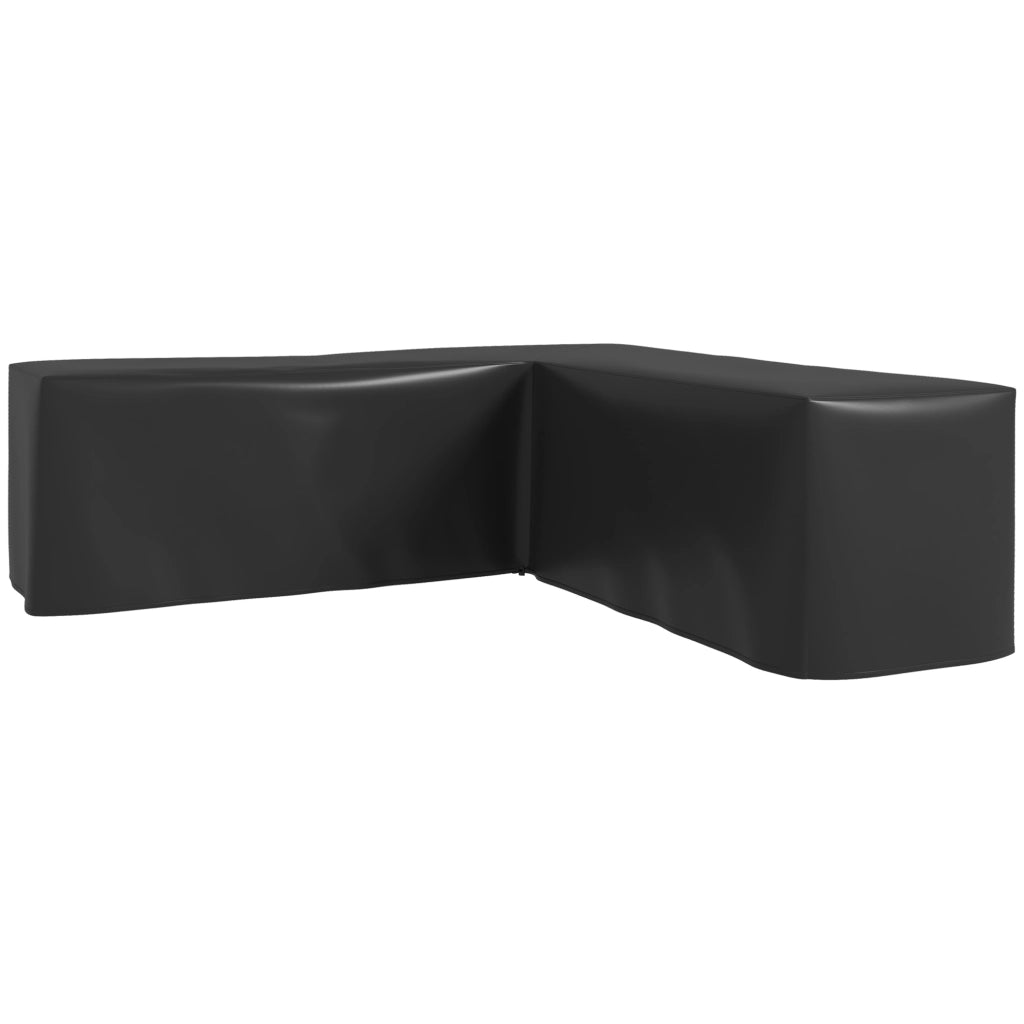 Copertura per Divano Angolare Esterno ¨C Zephmum ¨C Nero 250x250x79 cm