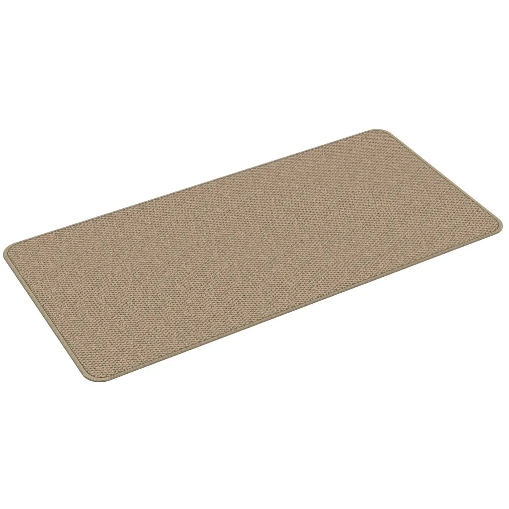 Tappeto del soggiorno | Tappeto Corsia Aspetto Sisal Sabbia 50x100 cm