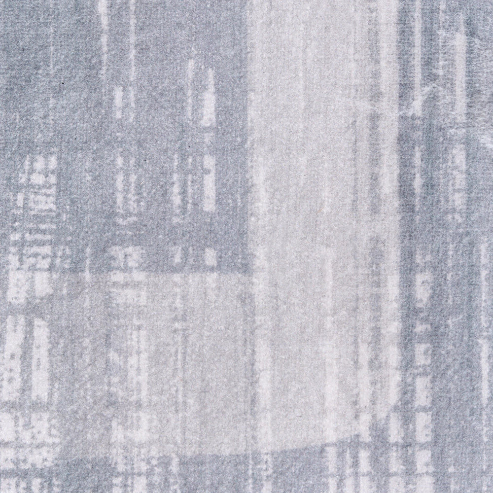 Tappeto grigio Tessuto 200 x 300 cm Motivo geometrico moderno Soggiorno Camera da letto Per riscaldamento a pavimento Fondo antiscivolo